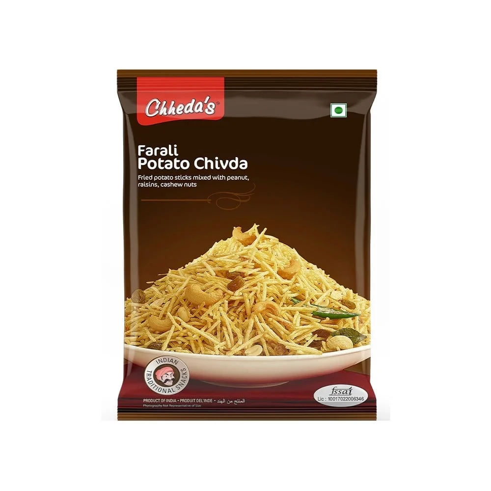 Chhedas Farali Potato Chivda